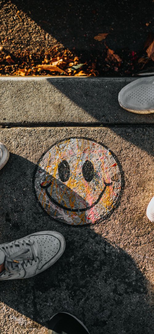 Graffiti Smiley Face Art - Related Ghetto Wallpapers wallpaper