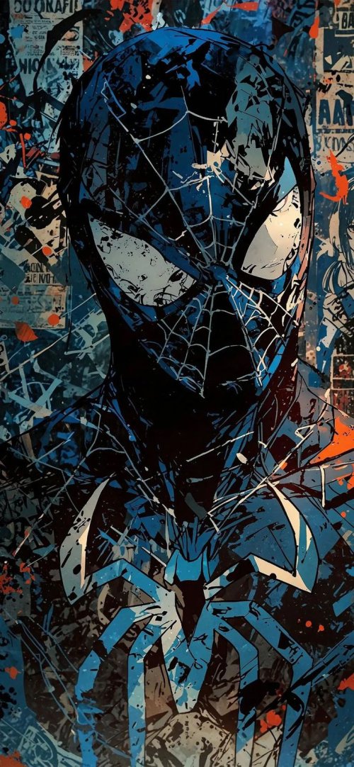 Graffiti Spider-Man Portrait - Related Dope Wallpapers wallpaper