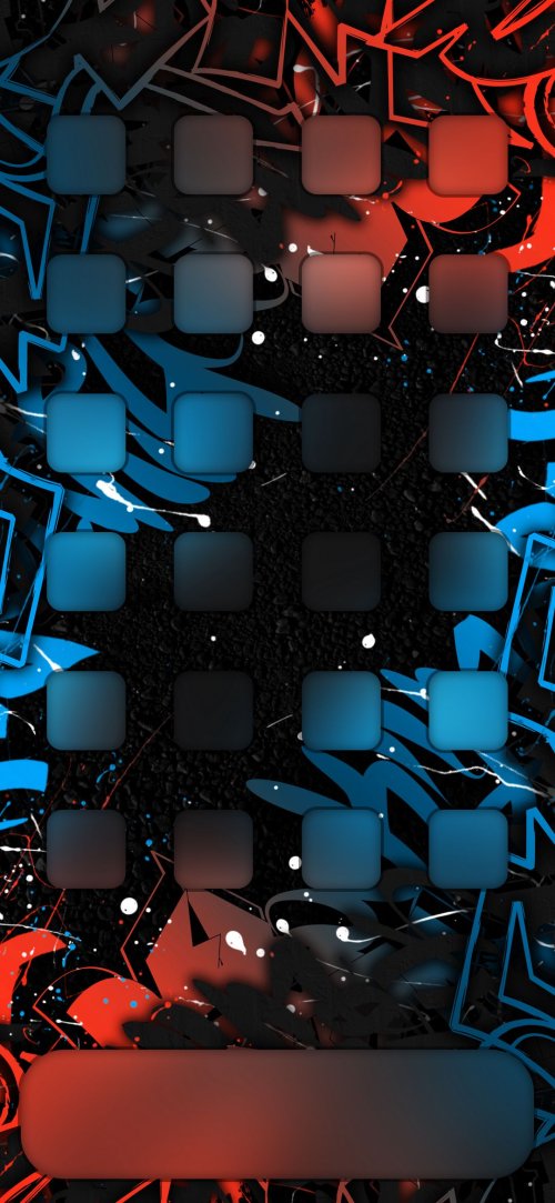 GraffitiAbstractPhoneHomeScreen - Related Ghetto Wallpapers wallpaper