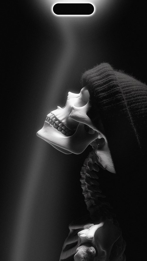 Grim Reaper Skull Light - Related Ghetto Wallpapers wallpaper