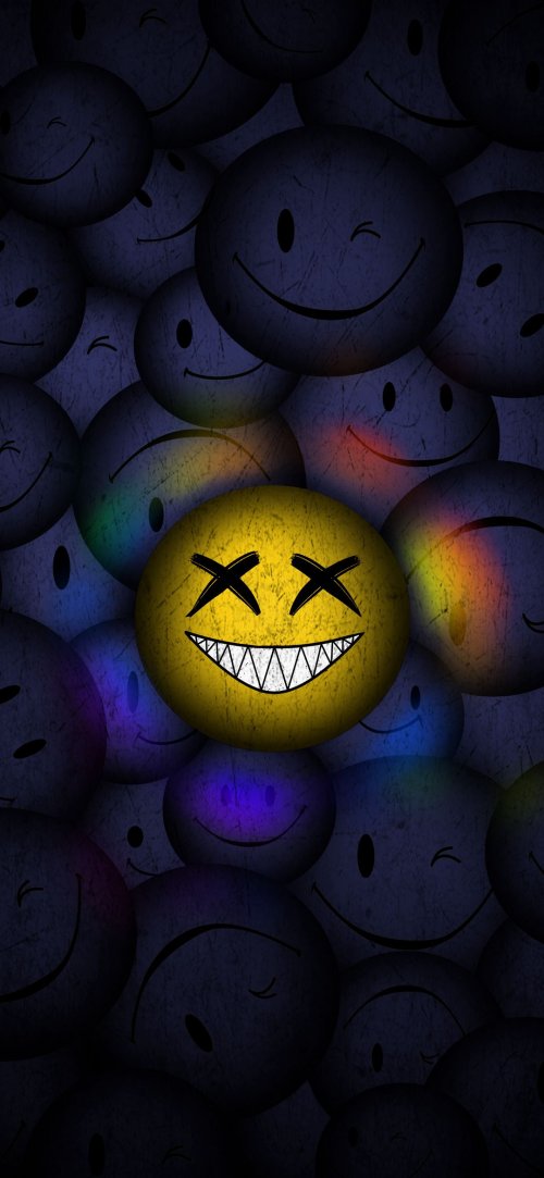 Grinning Smiley Faces - Related Ghetto Wallpapers wallpaper