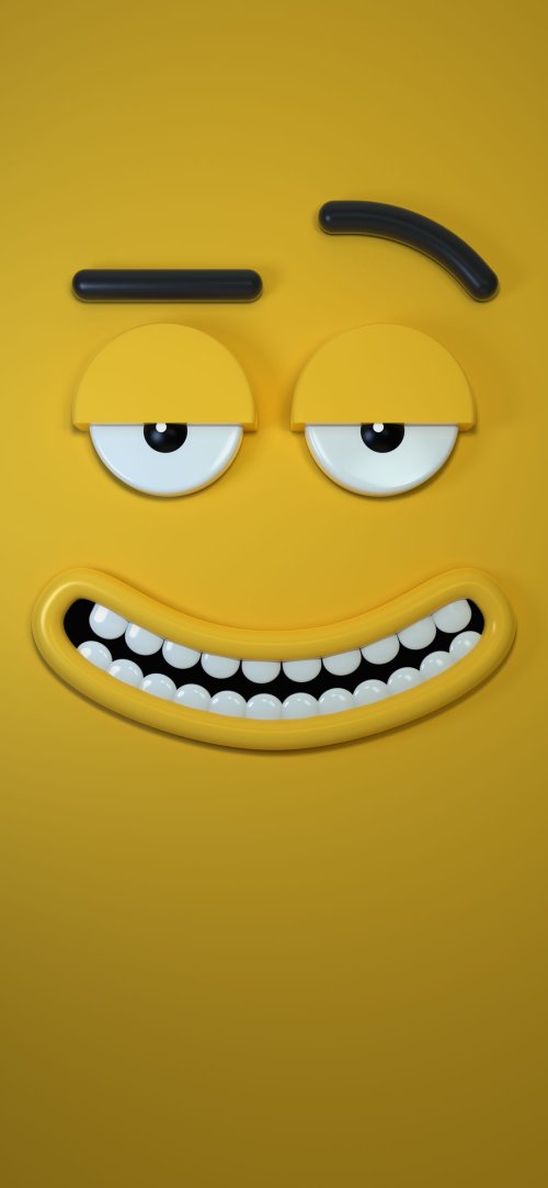 Grinning Yellow Face - Related Ghetto Wallpapers wallpaper