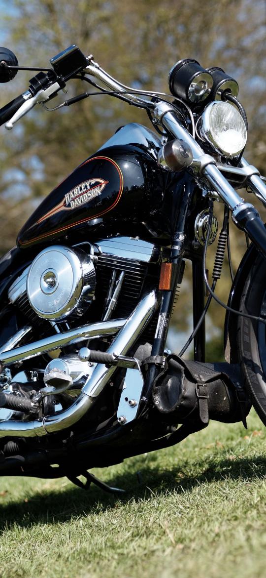 Harley Davidson Close-Up - Related Ghetto Wallpapers wallpaper