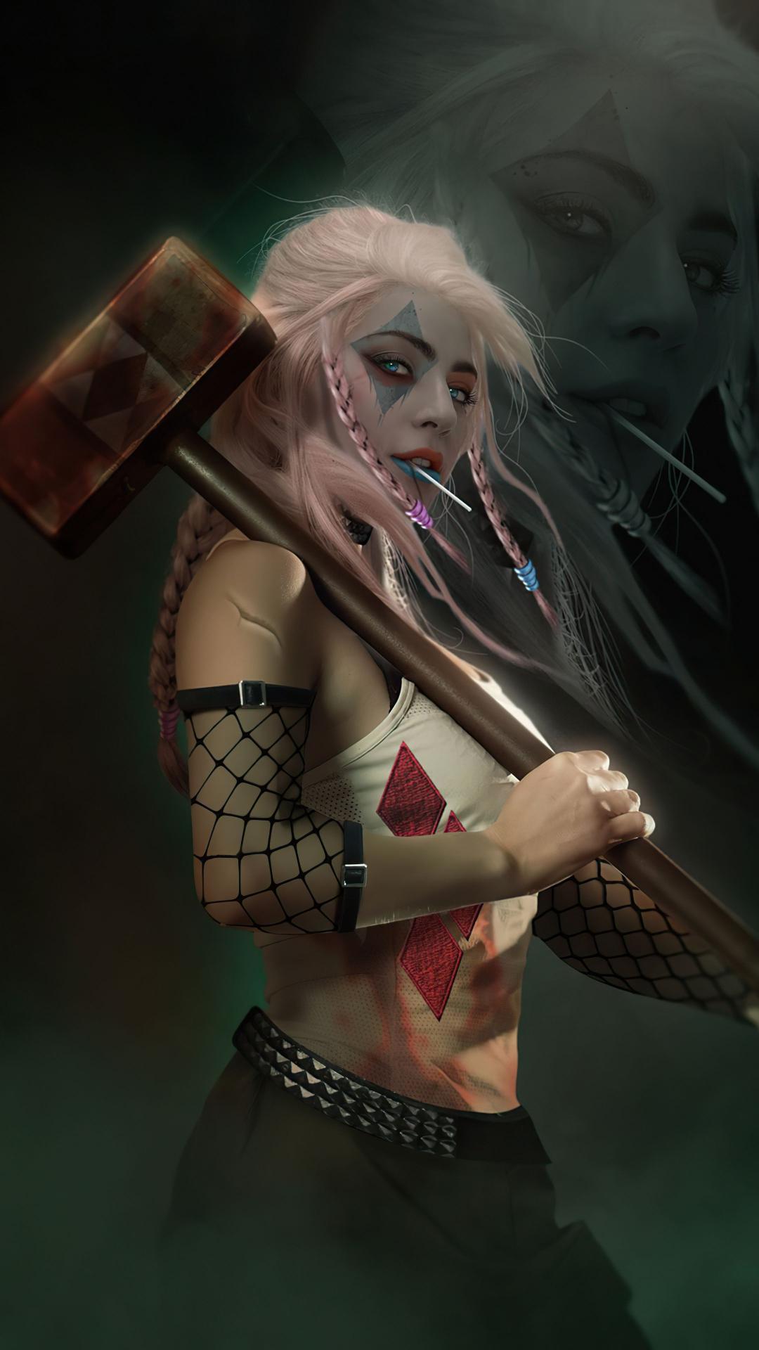 Harley Quinn with Hammer