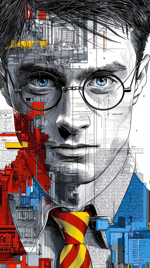 Harry Potter Collage Art - ghetto Wallpaper