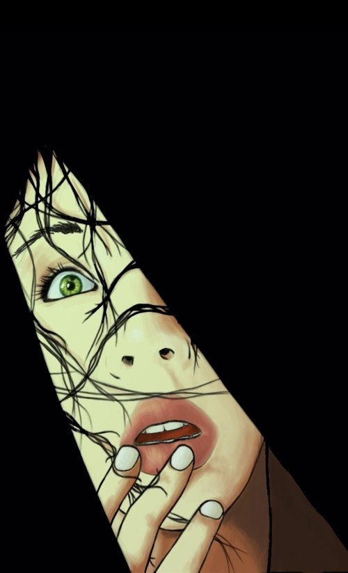 Haunting Green Eye Portrait - Related Ghetto Wallpapers wallpaper
