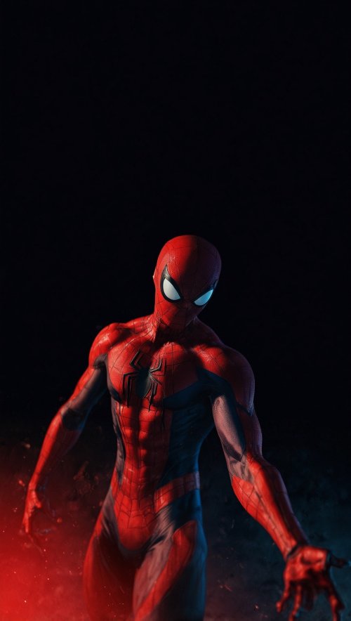 Heroic Spiderman Pose - Related Ghetto Wallpapers wallpaper