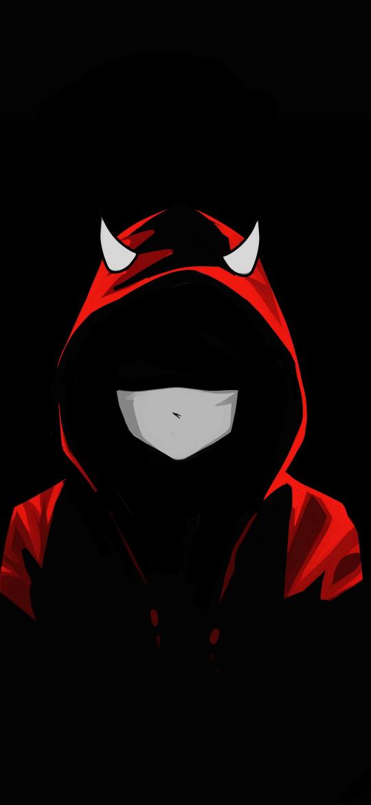 Hooded Devilish Grin - Related Ghetto Wallpapers wallpaper
