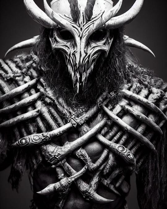 Horned Mask Warrior - Related Dope Wallpapers wallpaper