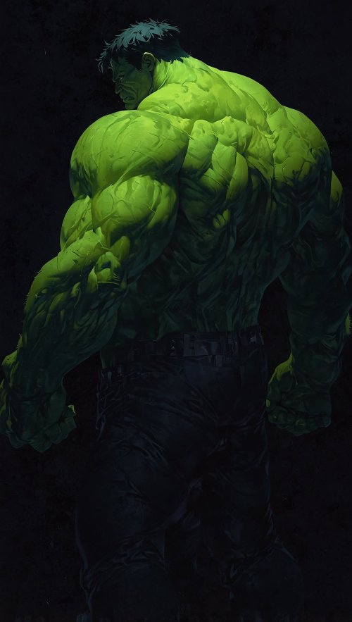 Hulk Back View - hulk Wallpaper