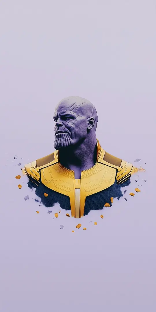 Thanos Portrait Wallpaper