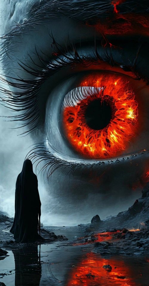 Inferno Eye Watcher - Related Anime Wallpapers wallpaper