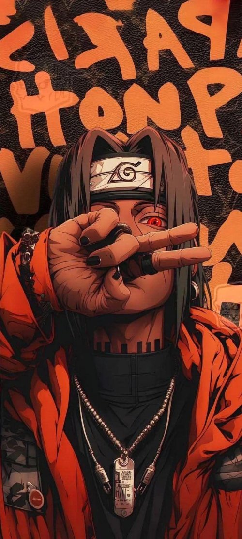 Itachi Uchiha Cool Pose - ghetto Wallpaper