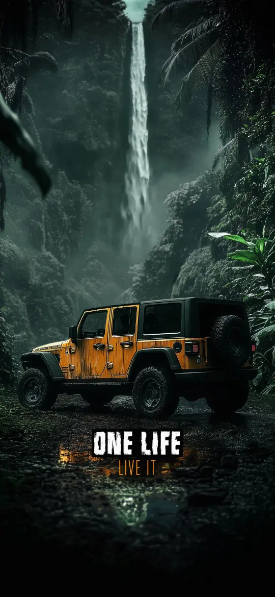 Jeep Waterfall Adventure - Related Ghetto Wallpapers wallpaper
