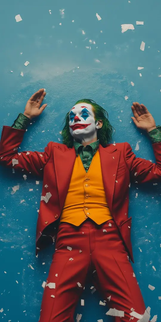 Joker's Blue Serenity - Related 4K Wallpapers wallpaper