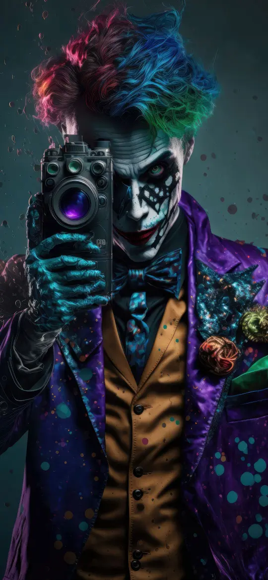 Joker's Colorful Snapshot - Related Ghetto Wallpapers wallpaper