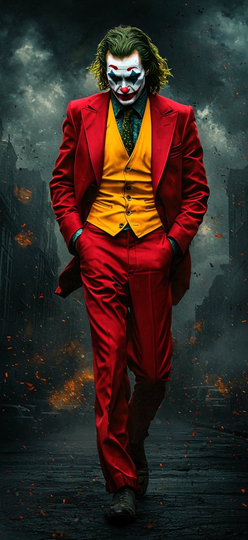 Joker's Descent: Free Backgrounds - Related Anime Wallpapers wallpaper