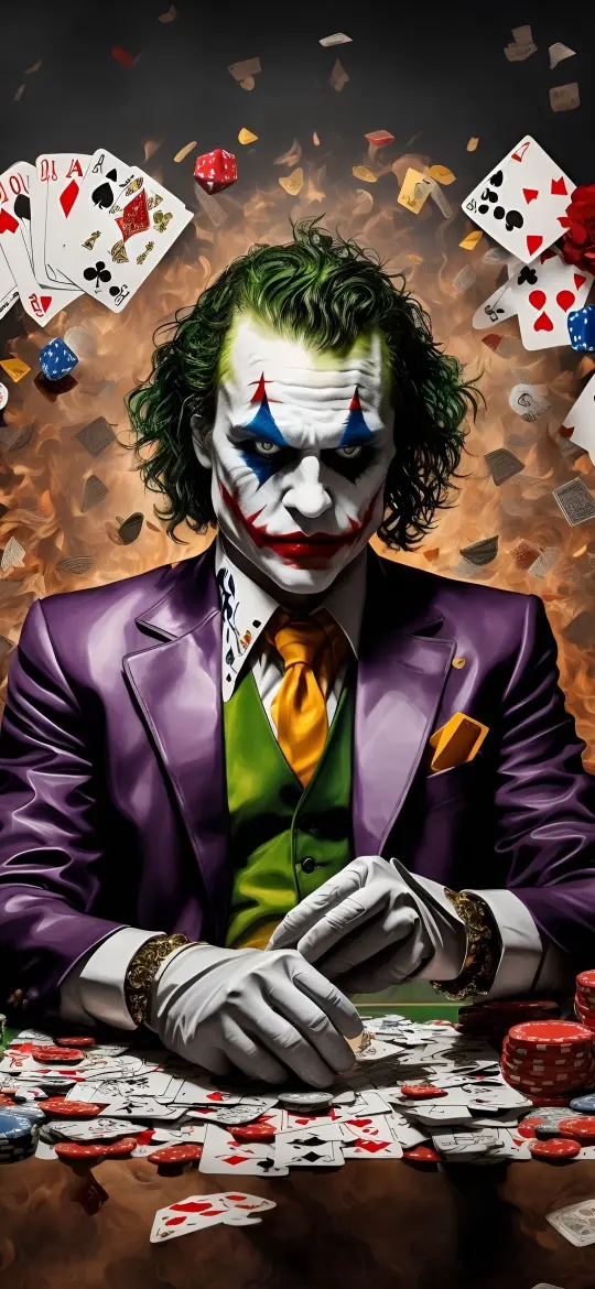 Joker's High Stakes Game - Related Ghetto Wallpapers wallpaper