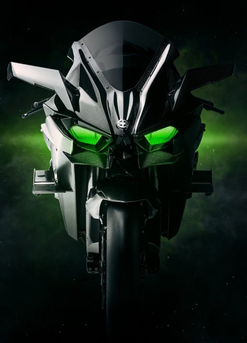 Kawasaki Ninja H2R Green - Related Ghetto Wallpapers wallpaper