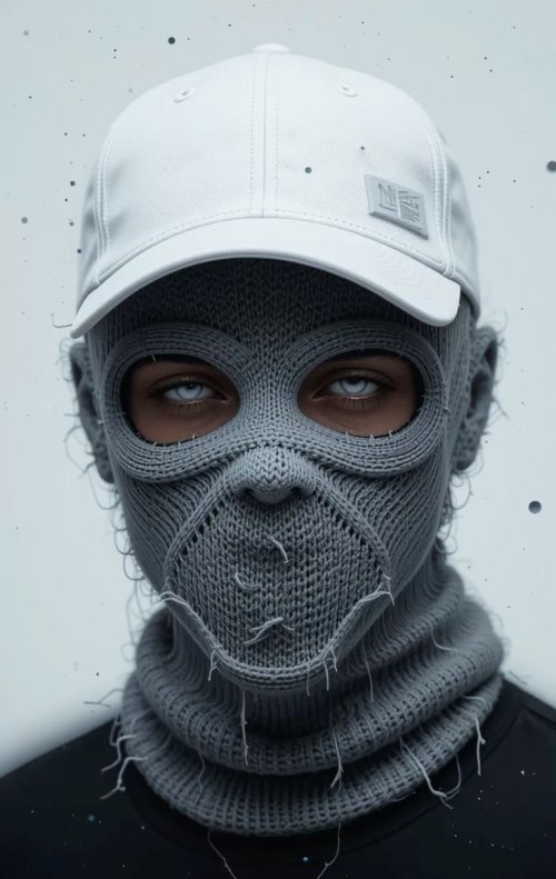 Knitted Mask Portrait - Related Ghetto Wallpapers wallpaper
