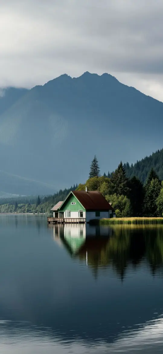 Lakeside Cabin Serenity