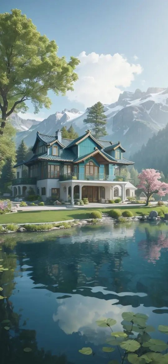 Lakeside Mountain Villa