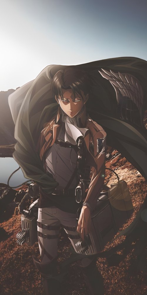 Levi Ackerman Survey Corps - anime Wallpaper