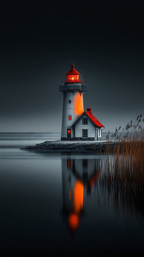 Lighthouse by the Water - Related StockWalls wallpaper