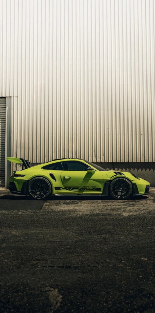 Lime Green Porsche GT3RS - Related Ghetto Wallpapers wallpaper