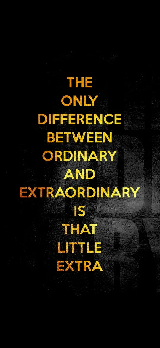 Little Extra Motivation