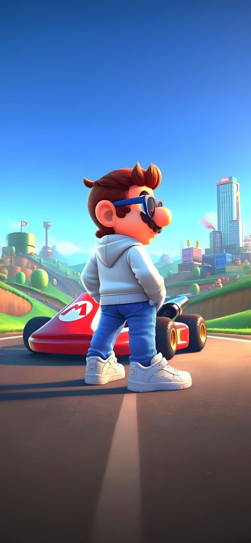 Mario Kart Adventure - mario Wallpaper