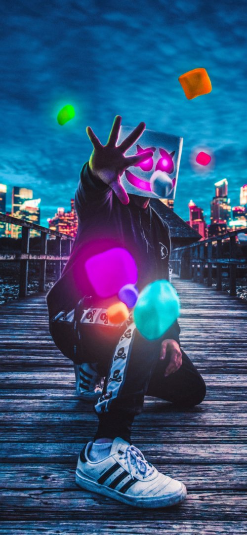 Marshmello City Lights - Related Dark Wallpapers wallpaper