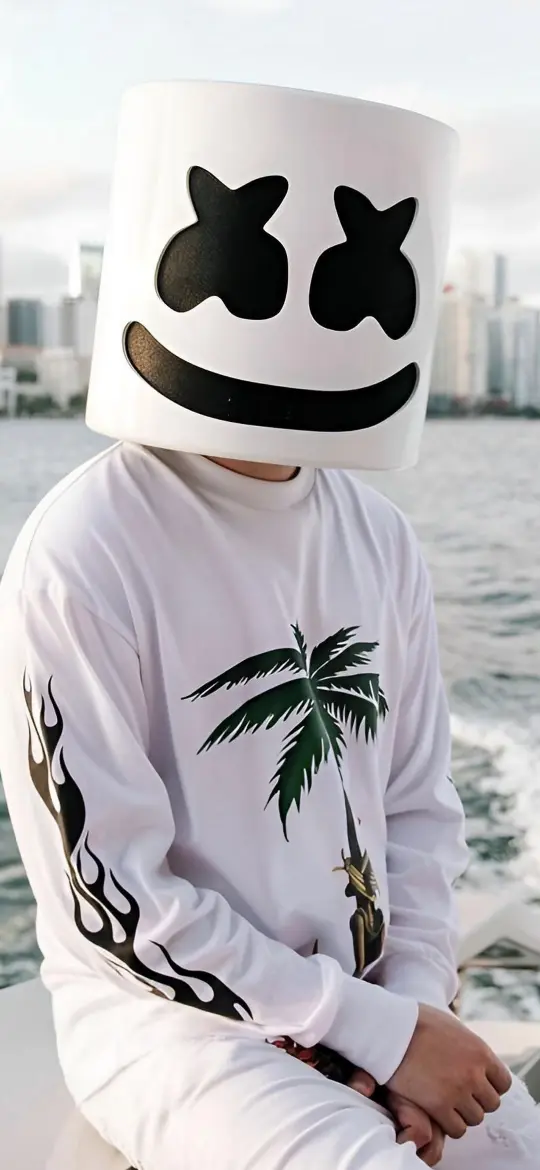 Marshmello Tropical Vibes - Related Ghetto Wallpapers wallpaper
