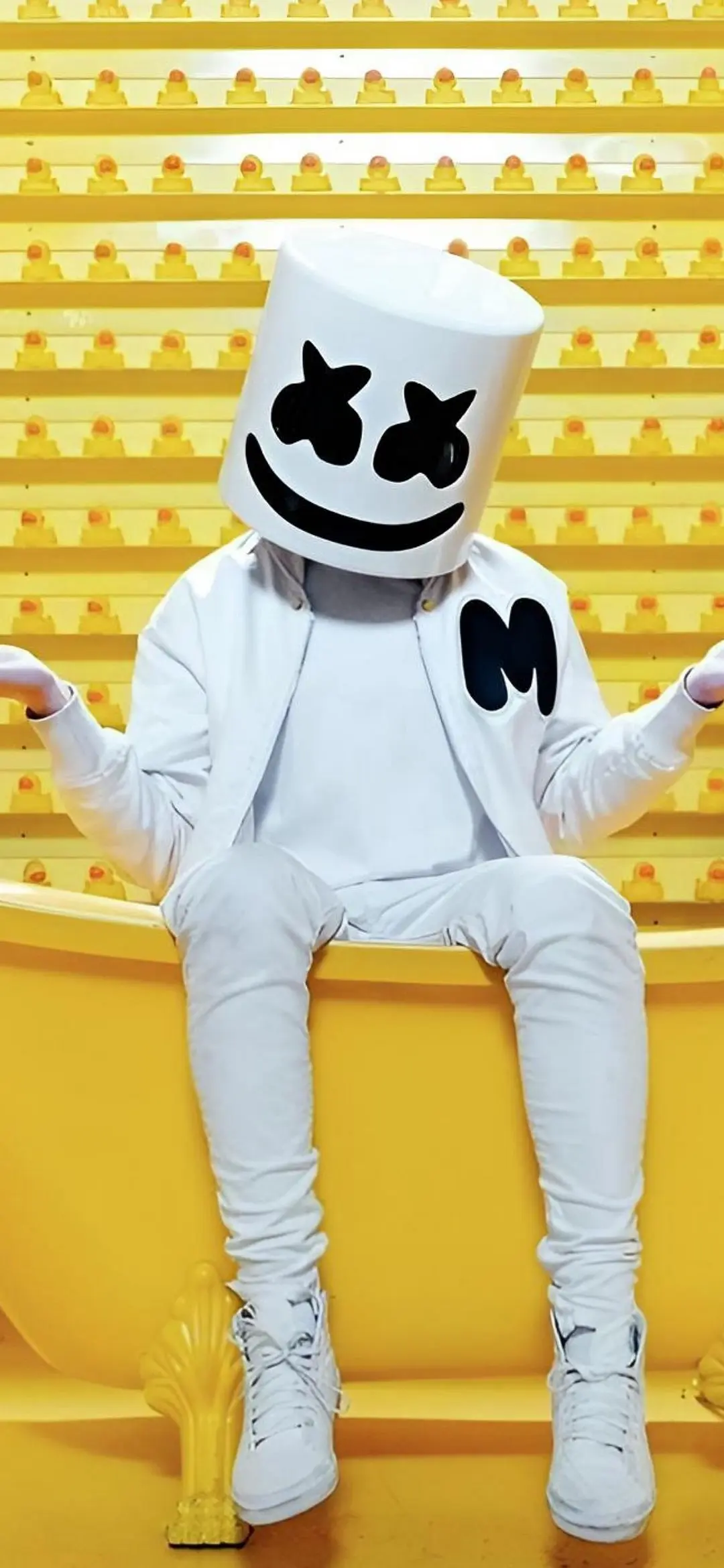 Marshmello Yellow Duck Tub