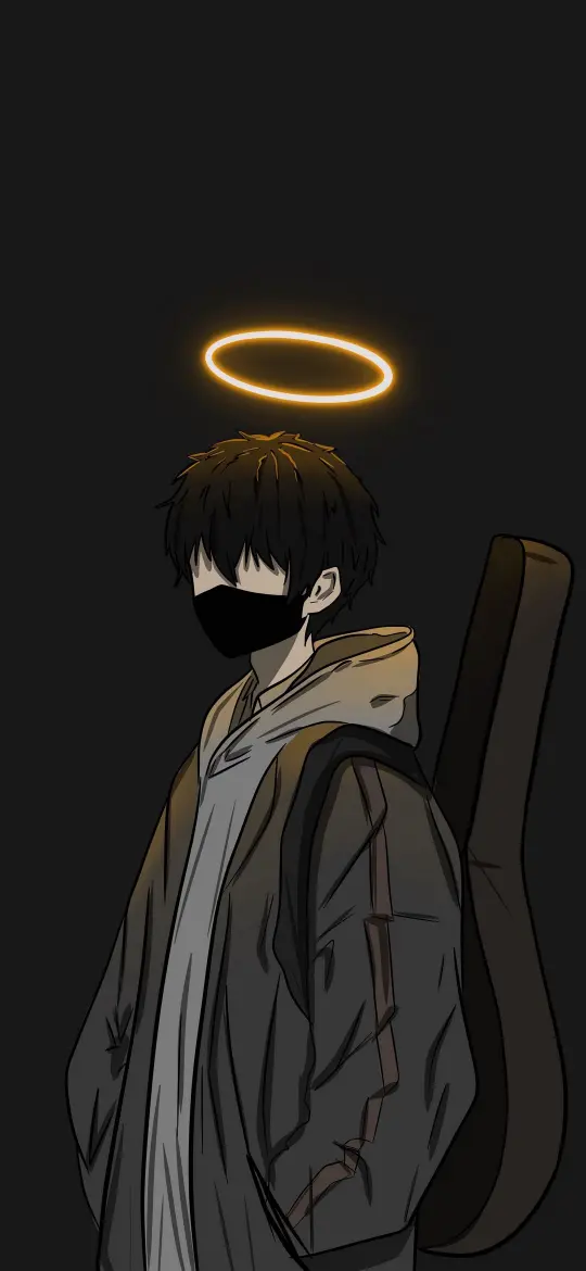 Masked Angelic Musician - Related Dope Wallpapers wallpaper