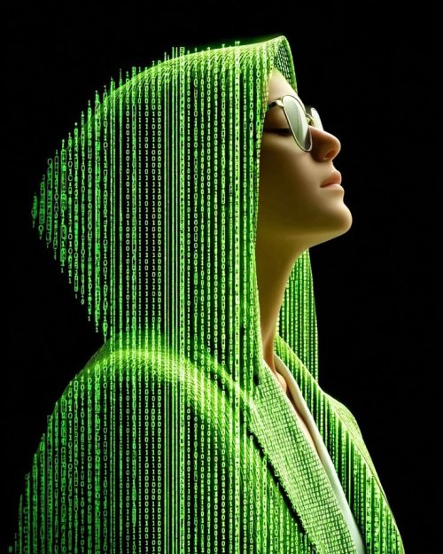 Matrix Code Woman - dope Wallpaper