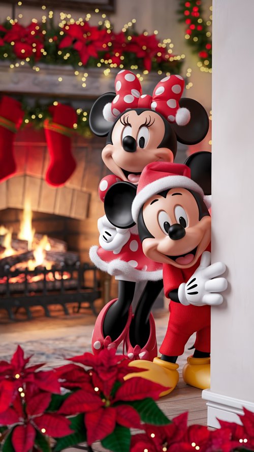 Mickey and Minnie Christmas - Related Ghetto Wallpapers wallpaper