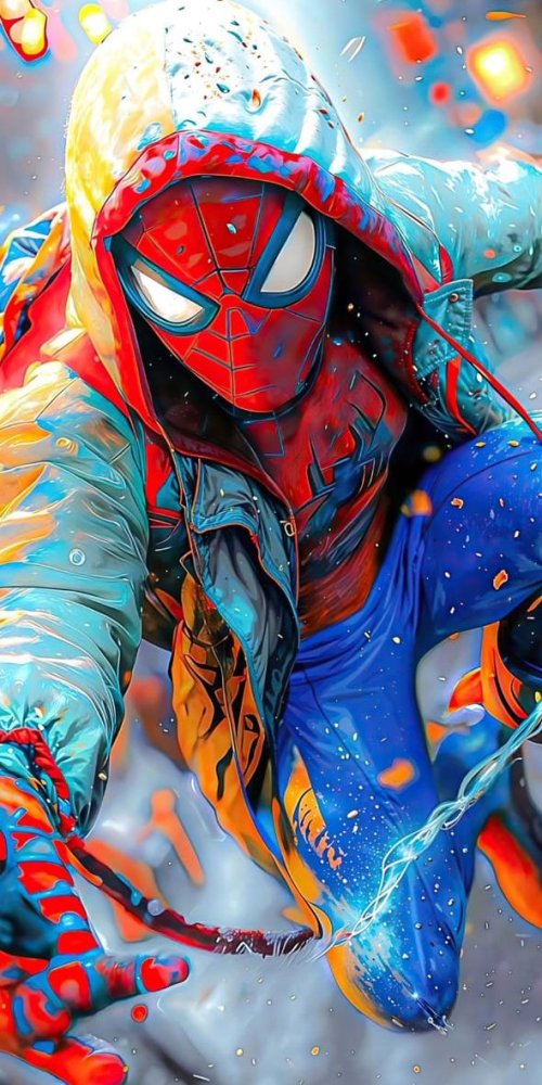 Miles Morales Graffiti Art