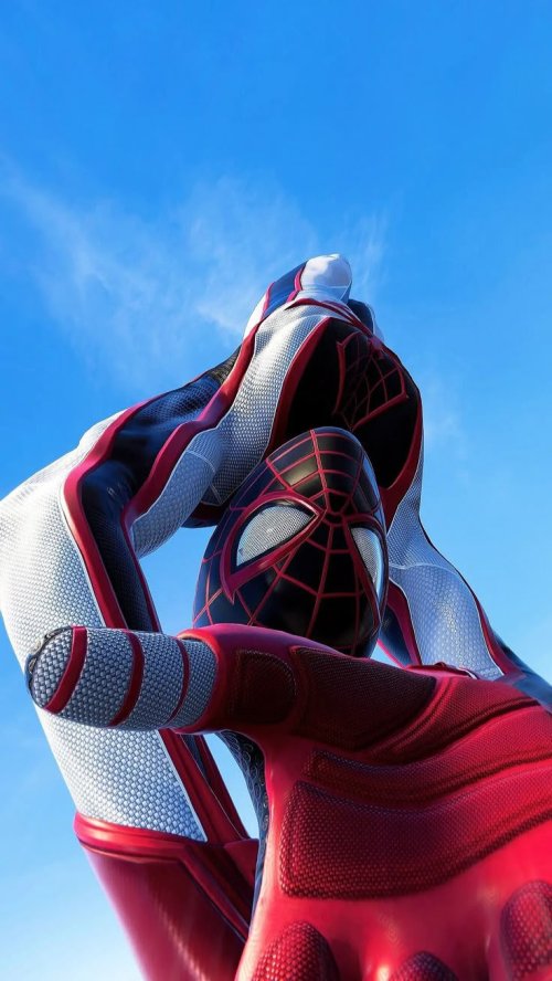 Miles Morales in Sky
