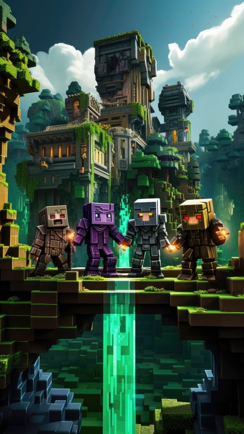 Minecraft Adventure Crew - Related Ghetto Wallpapers wallpaper
