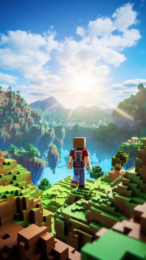 Minecraft Adventure Landscape - Related Ghetto Wallpapers wallpaper