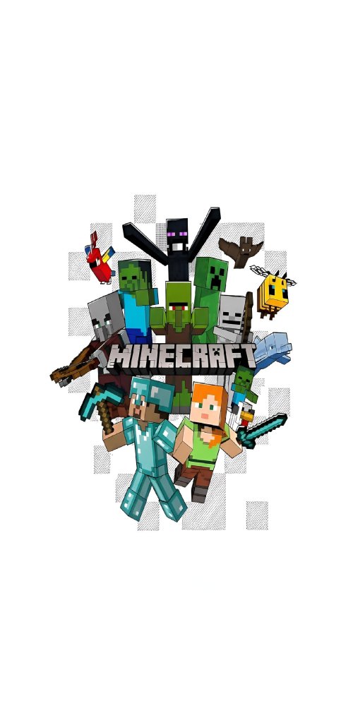 Minecraft Characters Collage - Related Ghetto Wallpapers wallpaper