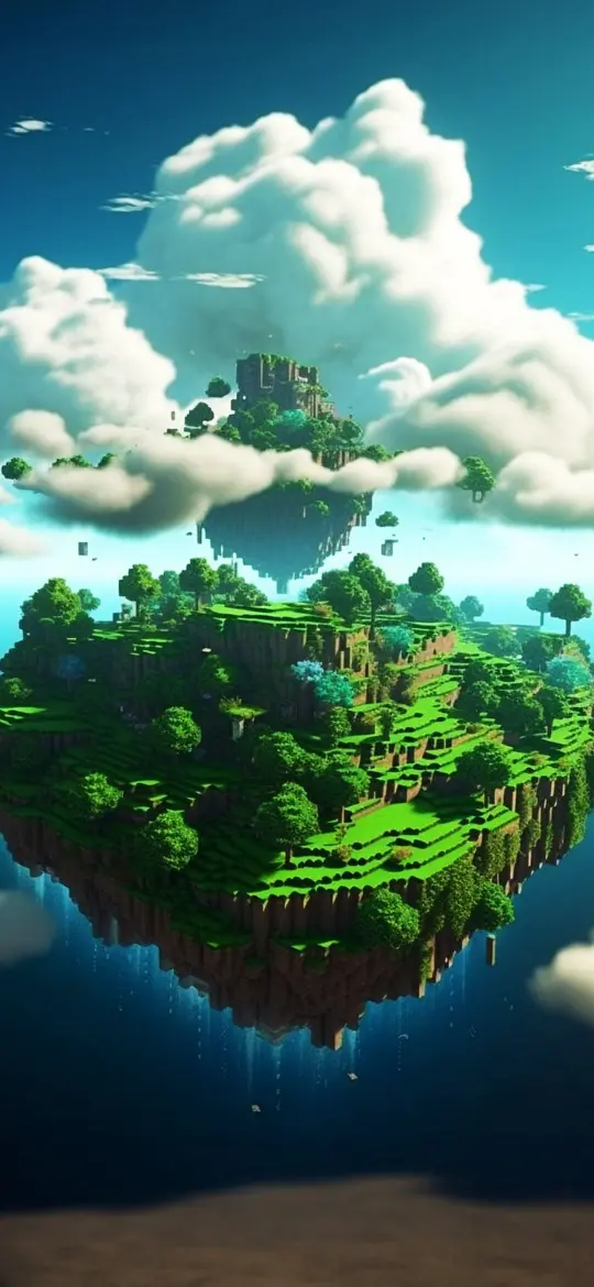 Minecraft Floating Island