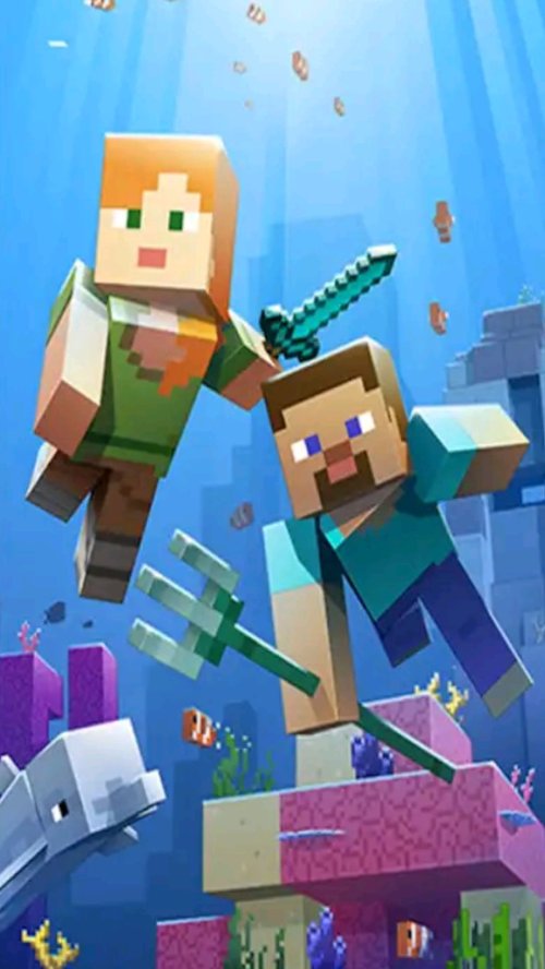Minecraft Underwater Adventure - Related Ghetto Wallpapers wallpaper