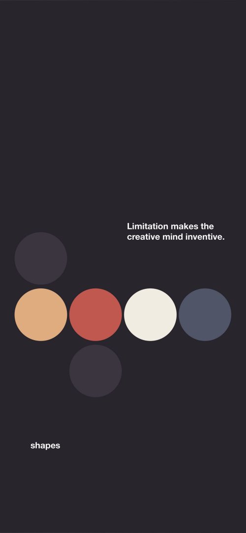 Minimalist Color Circles