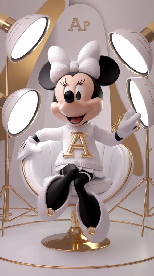 Minnie Mouse Glamour Shot