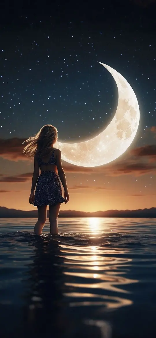Moonlit Ocean Dream - Related Ghetto Wallpapers wallpaper