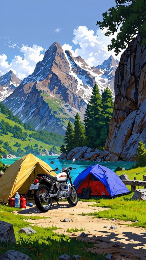 Mountain Motorcycle Camp