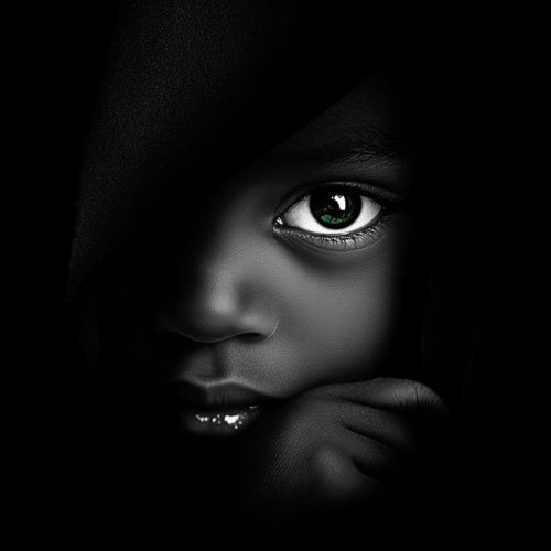 Mysterious Child Portrait - Related Ghetto Wallpapers wallpaper