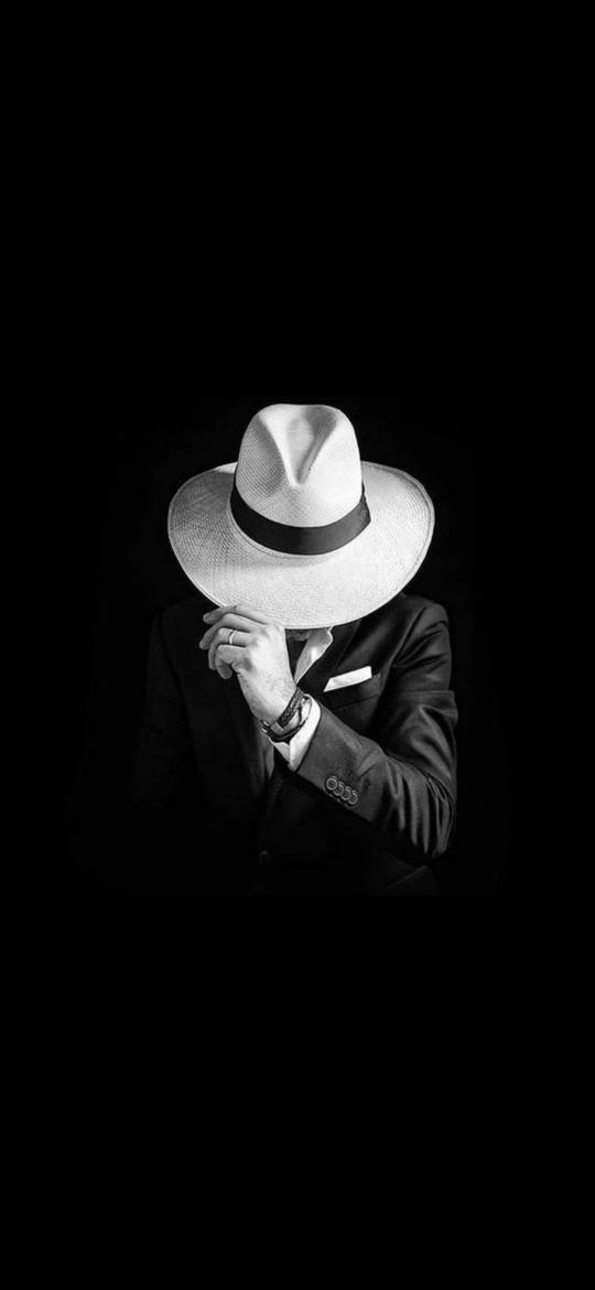 Mysterious Man in Hat